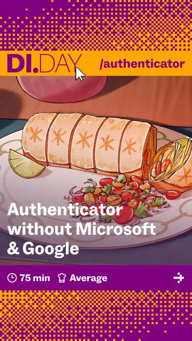 Authenticator without Microsoft & Google, 75 min, Average