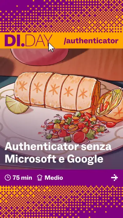 Authenticator senza Microsoft e Google, 75 min, Medio