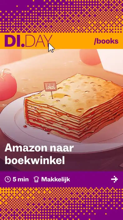 Amazon naar boekwinkel, 5 min, Makkelijk