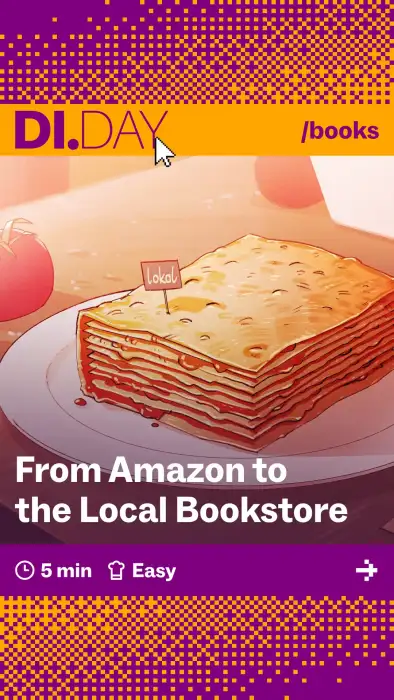 From Amazon to the Local Bookstore, 5 min, Easy