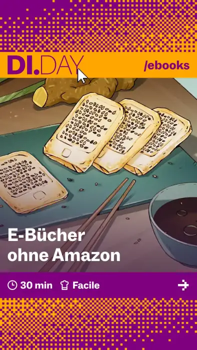E-B&uuml;cher ohne Amazon, 30 min, Facile