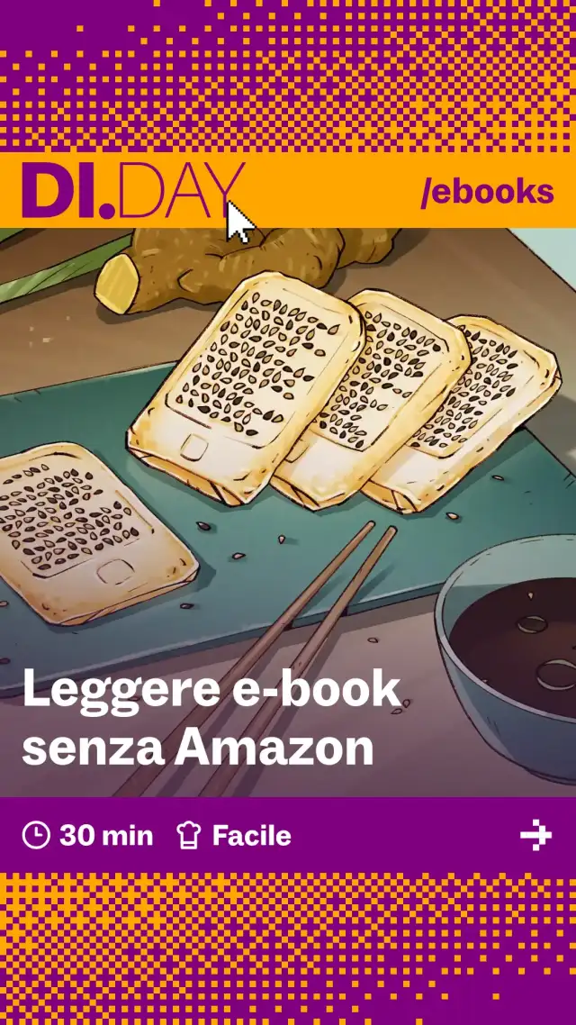 Leggere e-book senza Amazon, 30 min, Facile