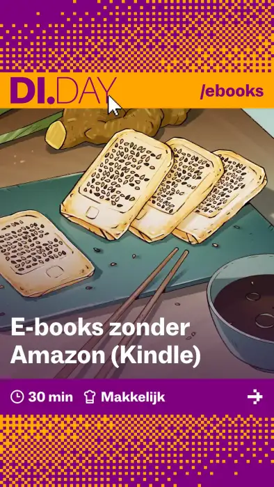 E-books zonder Amazon (Kindle), 30 min, Makkelijk