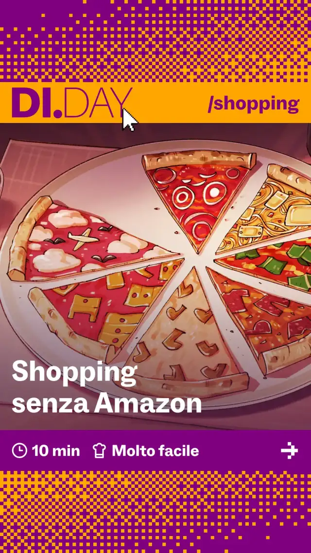 Shopping senza Amazon, 10 min, Molto facile