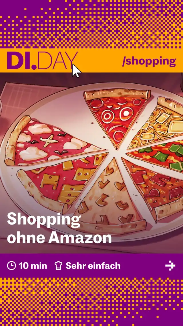 Shopping ohne Amazon, 10 min, Sehr einfach