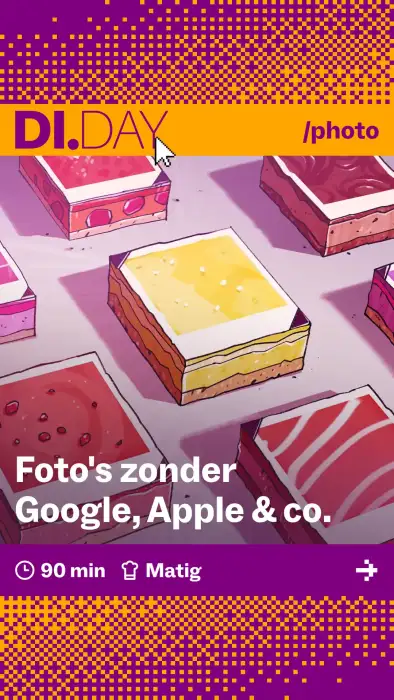 Foto's zonder Google, Apple & co., 90 min, Matig