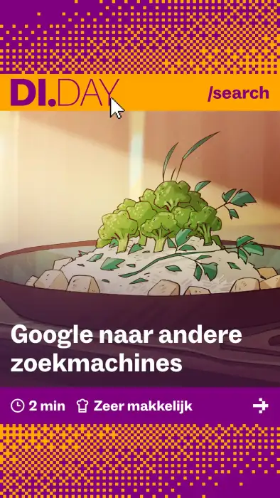 Google naar andere zoekmachines, 2 min, Zeer makkelijk