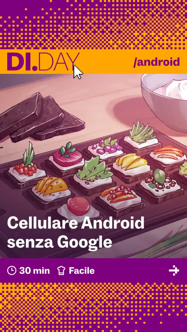 Cellulare Android senza Google, 30 min, Facile