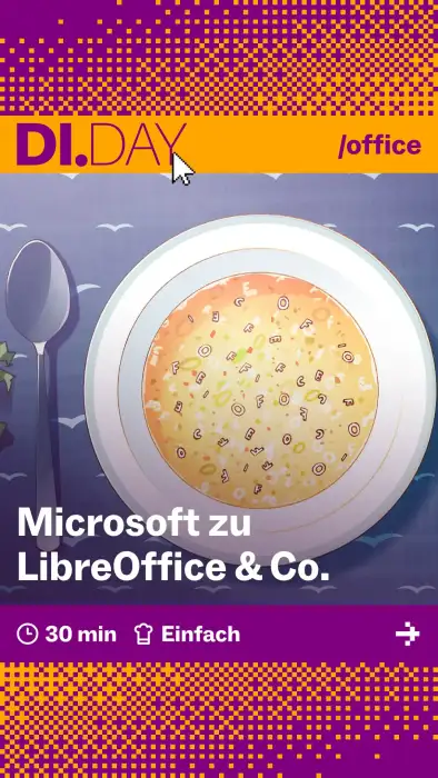 Microsoft zu LibreOffice & Co., 30 min, Einfach