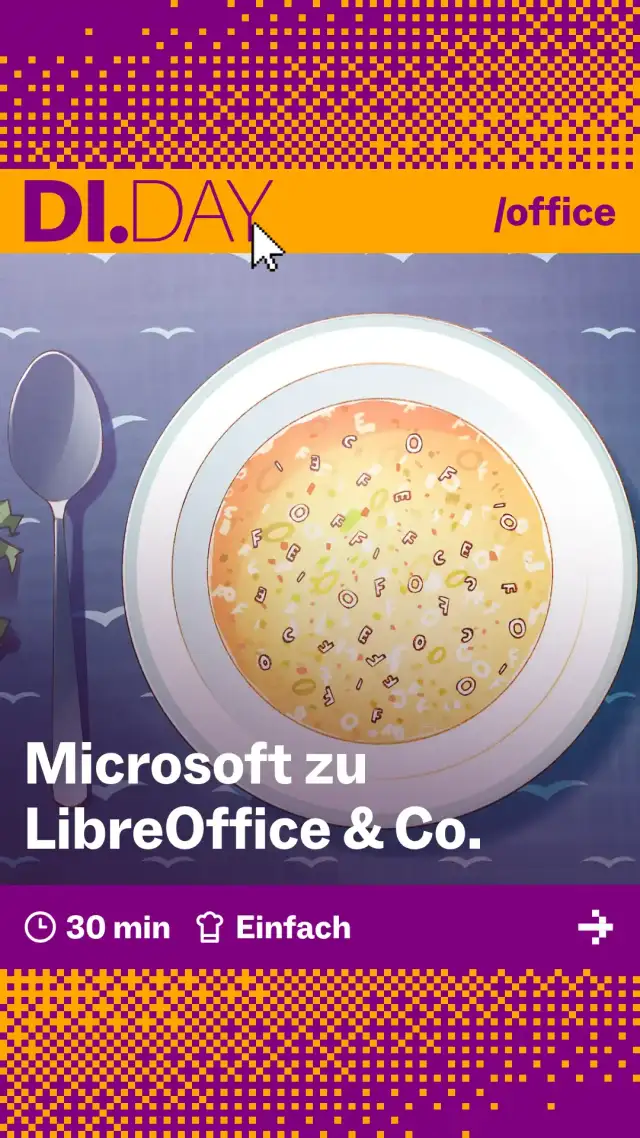 Microsoft zu LibreOffice & Co., 30 min, Einfach