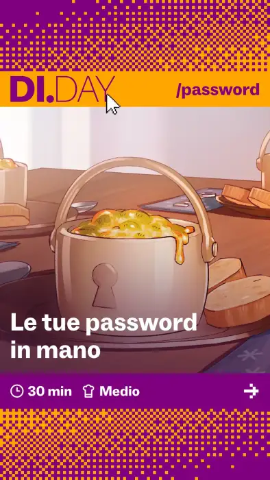 Le tue password in mano, 30 min, Medio