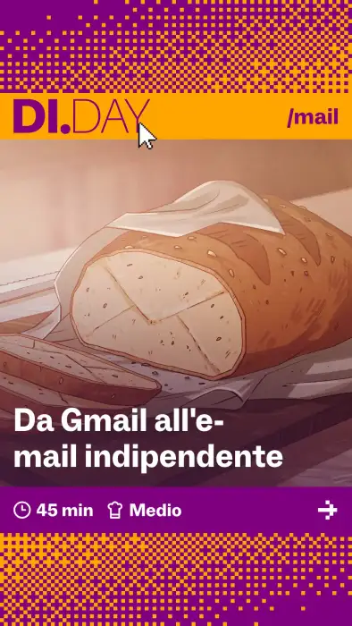 Da Gmail all'e-mail indipendente, 45 min, Medio