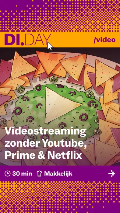 Videostreaming zonder Youtube, Prime & Netflix, 30 min, Makkelijk