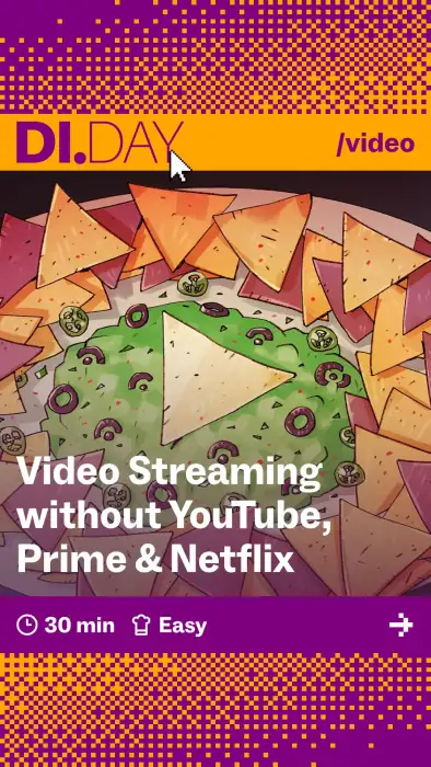 Video Streaming without YouTube, Prime & Netflix, 30 min, Easy
