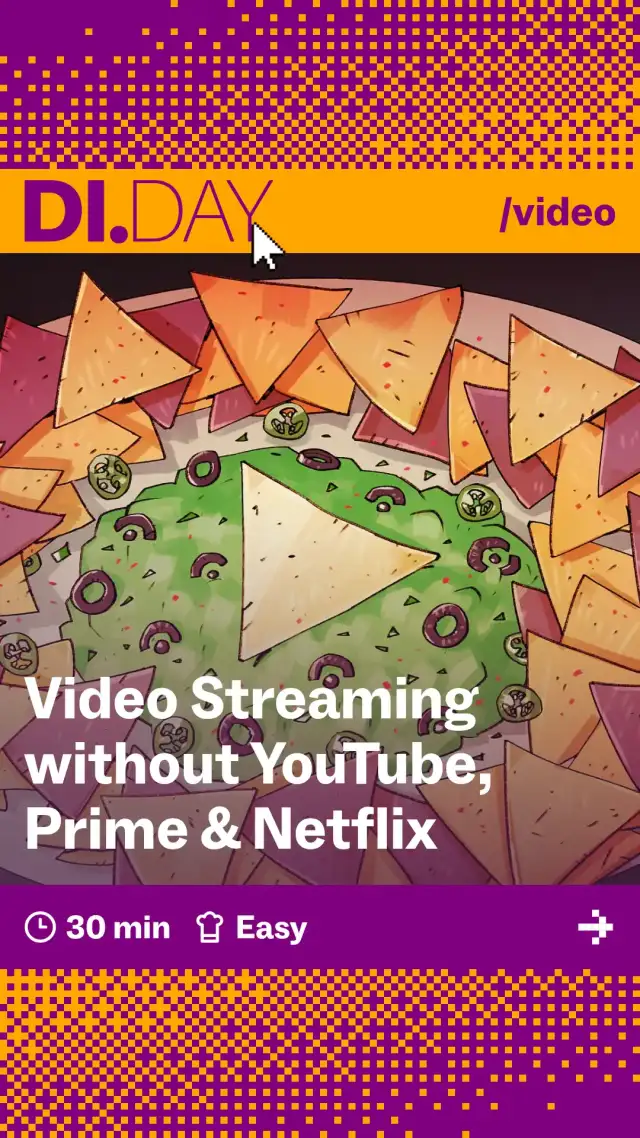 Video Streaming without YouTube, Prime & Netflix, 30 min, Easy