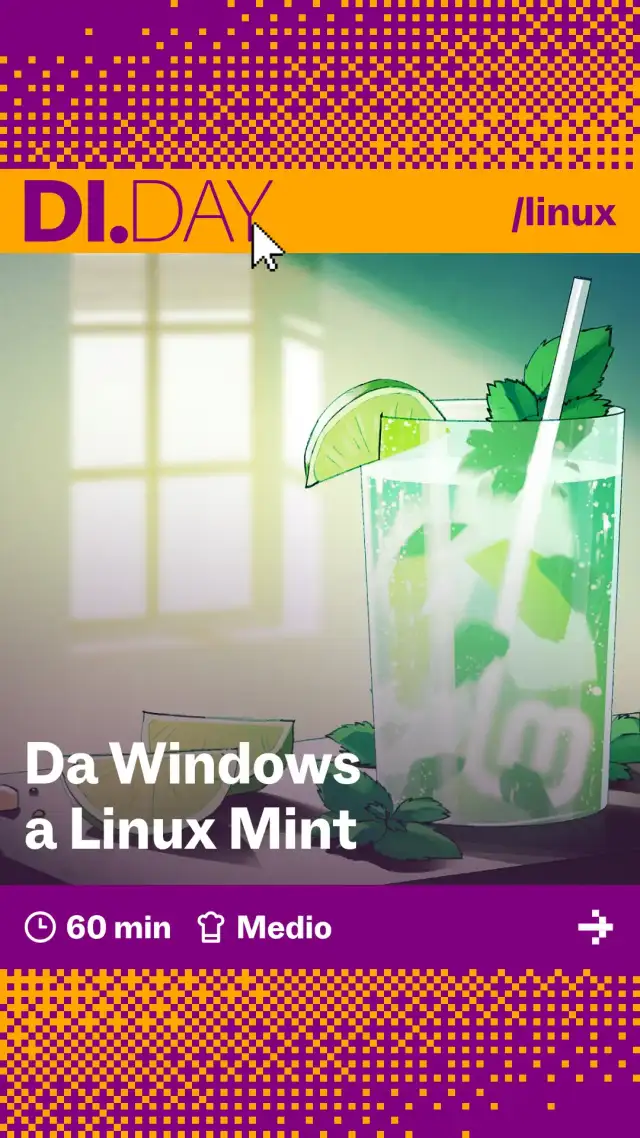 Da Windows a Linux Mint, 60 min, Medio
