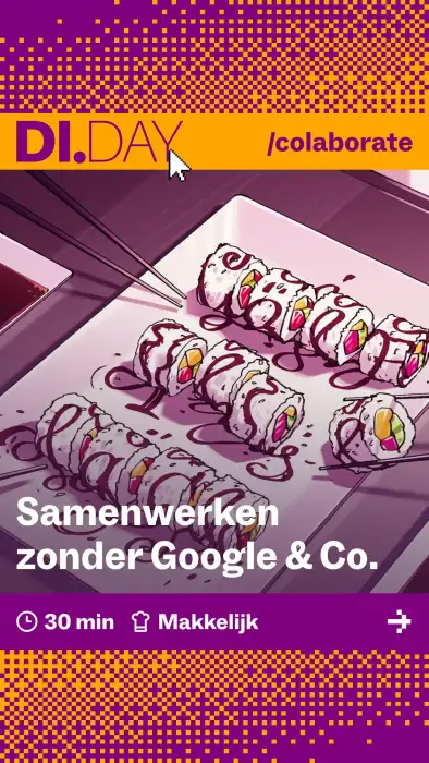 Samenwerken zonder Google & Co., 30 min, Makkelijk