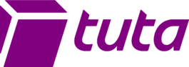 Tuta Logo in Lila 